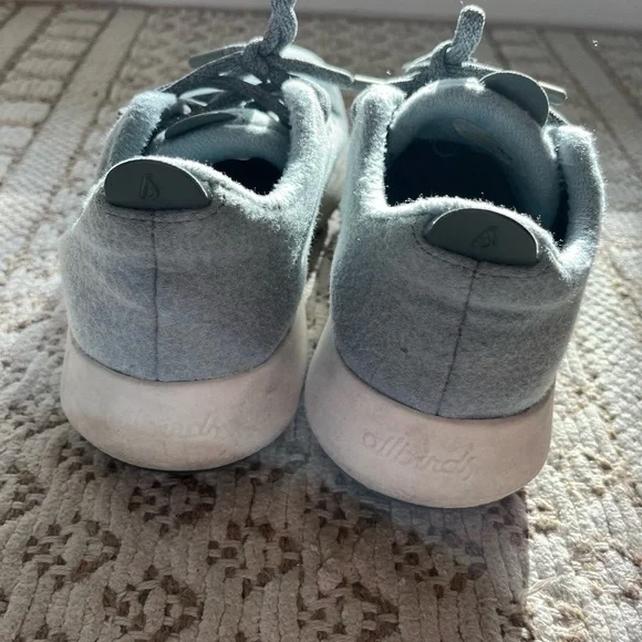 Allbirds Light Green Blue Wool Runners - Picture 5 of 5